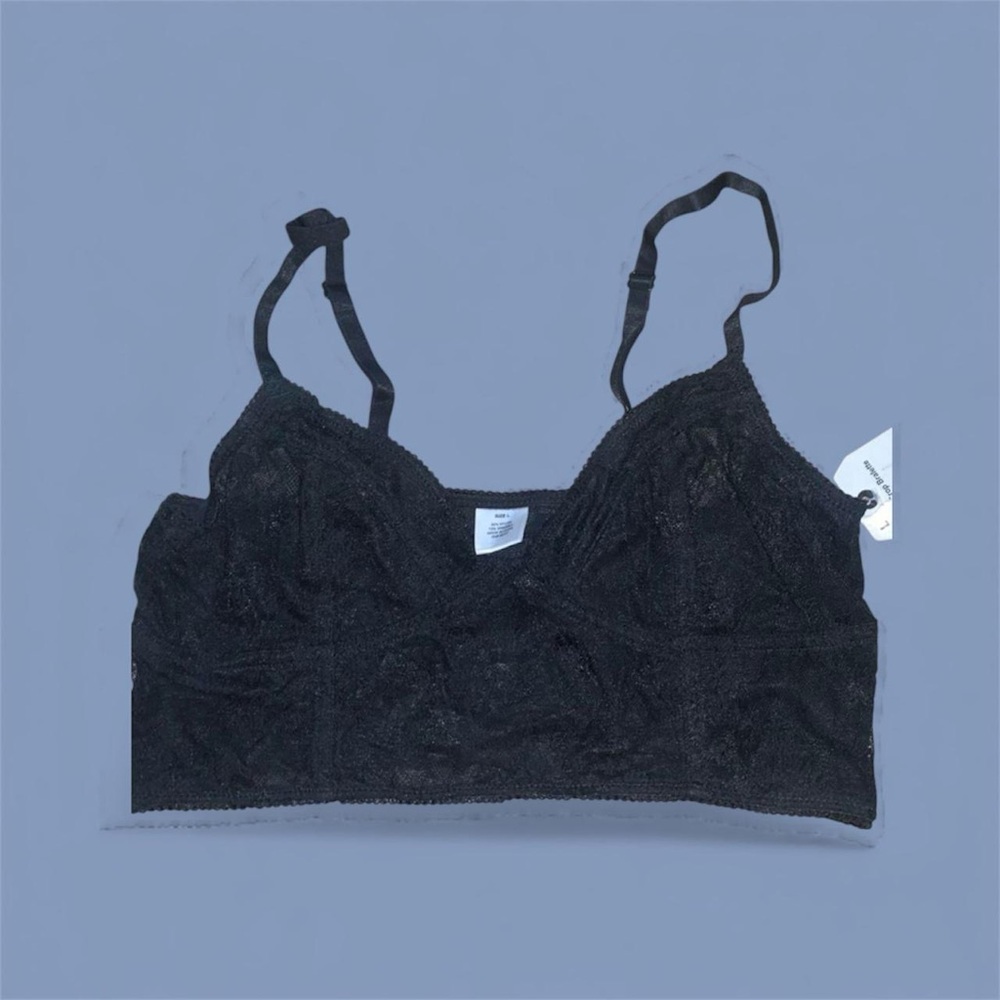 Elegant Black Lace Bralette
